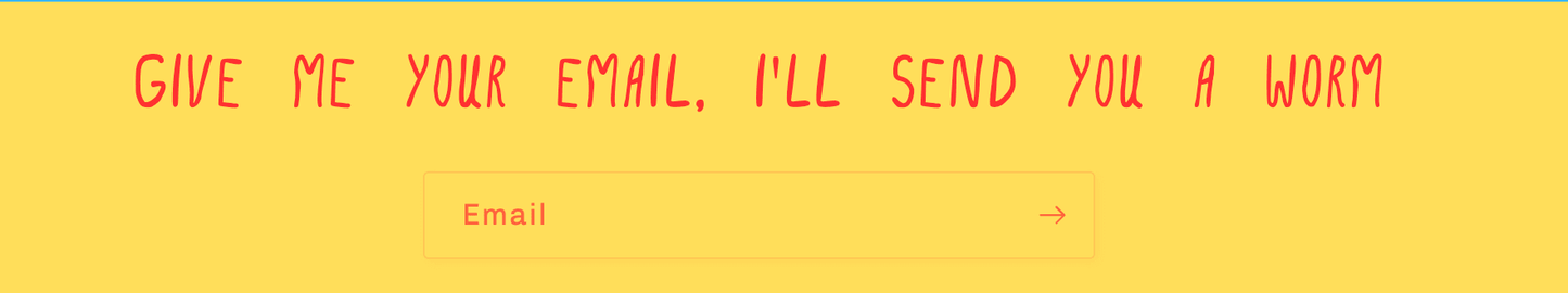 Happy Worm Font - Digital Download