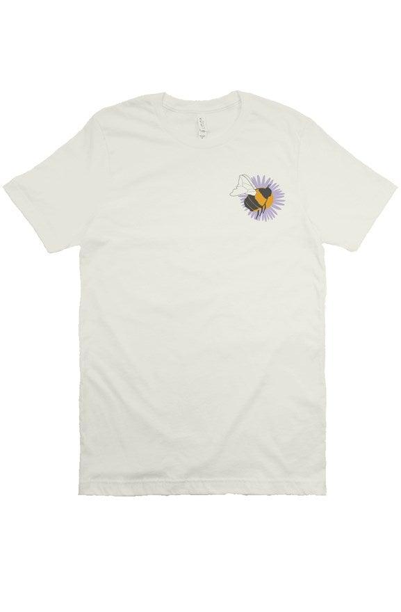 Native Bee Tee | Eggshell