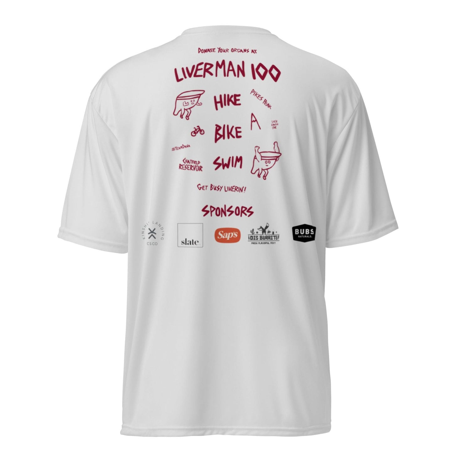 LiverMan 100 Race Tee